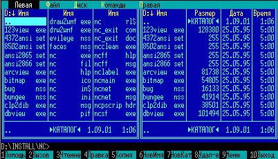 Контрольная работа: Boot Record команды DOS Norton Commander Windows
